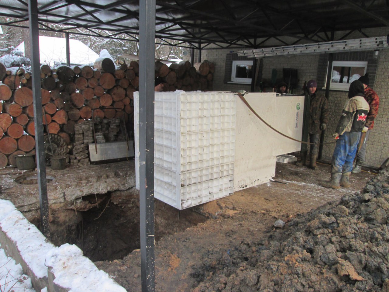 Топас — подготовка котлована