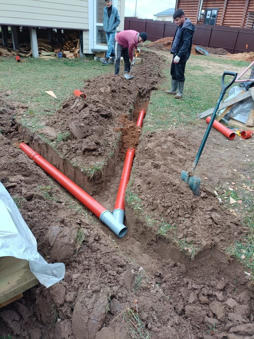 Тверь — засыпка грунтом